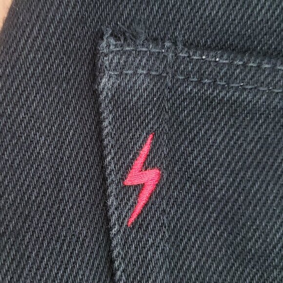 Iron Heart Ignition IGW-101B 20oz Black Tapered Jeans - Heavyweigt W31 - Picture 10 of 16